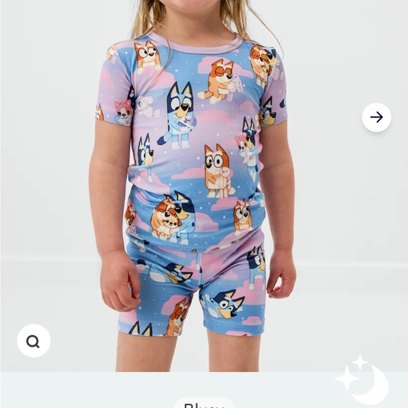 Bluey little sleepies Kids Pajamas Set - Picture 2 of 7